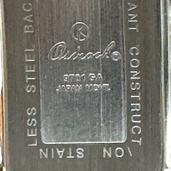 Lot of 3 Duel Time Quartz watch stainless steel back Japan- leather bands - Picture 8 of 8